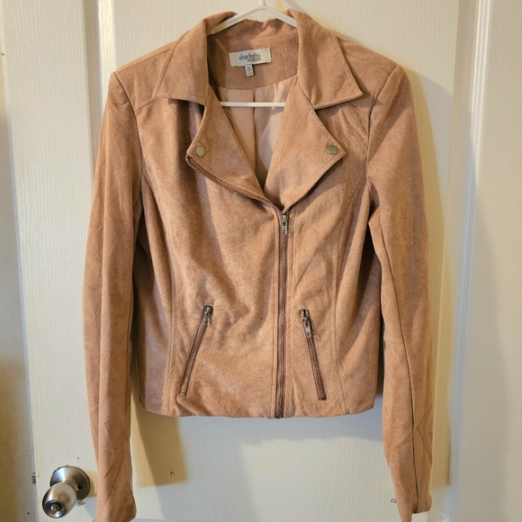 Charlotte Russe Bomber Jacket Size Medium - Picture 1 of 4